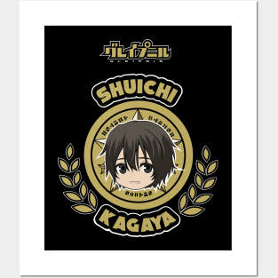 GLEIPNIR: SHUICHI KAGAYA CHIBI (BLACK) Posters and Art